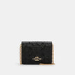 COACH Mini Wallet On A Chain In Signature Leather (@Delhi Studio) image 1