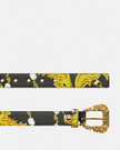 VERSACE JEANS Baroque Chain Couture Thin Belt With Buckle image 1