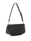 Guess Lumina Logo Shoulder Bag - Black image 2