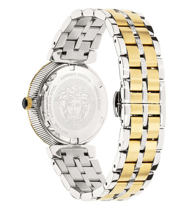 VERSACE Greca Icon Quartz Green Dial Two-Tone Ladies Watch (Arriving in Delhi) image 1