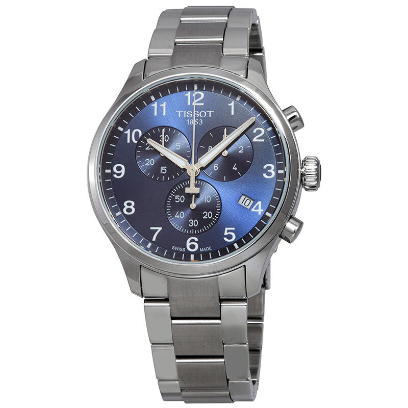 TISSOT Chrono XL Classic Blue Dial Men's Watch image 0