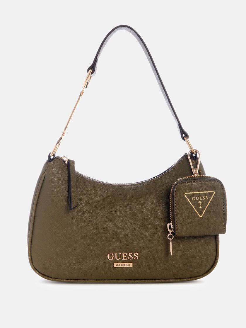 Guess Oona Shoulder Bag - Green image 0