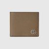 GUCCI GG Marmont leather flap wallet - Beige image