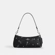 [ARRIVING] COACH Charlotte Shoulder Bag With Star Print - Silver/Black Multi image 0