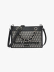 KARL LAGERFELD Mini Savoie Monogram Crossbody - Black image 0