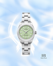 [Brand New] Rolex Oyster Perpetual Pistachio Dial Stainless Steel 276200 28 mm