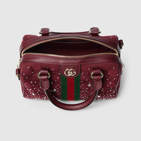 GUCCI Ophidia Boston Bag With Small Crystals image 2