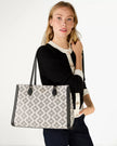 [AT DELHI] KATE SPADE Signature Spade Flower East West Large Laptop Tote - Black Multi image 2