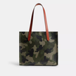 COACH Relay Tote Bag 34 With Camo Print And Coach Graphic image 2