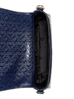 Guess Lumina Logo Shine Shoulder Bag - Blue image 3