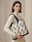 HERMÈS Toile & Swift Cabas H En Biais 40 image 0
