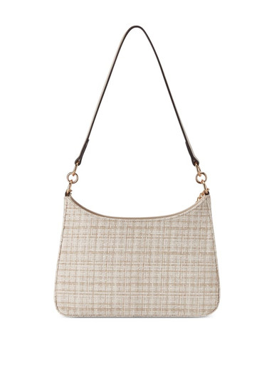 GUESS Curtin Top-Zip Tweed Shoulder Bag image 0