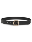 GUESS Round Rhinestone Logo Belt image 0