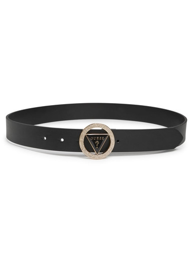 GUESS Round Rhinestone Logo Belt image 0