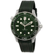 Omega Seamaster Diver Automatic Chronometer Green Dial Men's Watch image 0