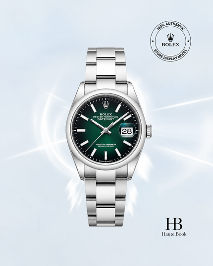 [Brand New] ROLEX Datejust Green Gradient Jubilee 126200 36mm