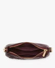 KATE SPADE  Nova Floral Applique Crescent Shoulder Bag image 1