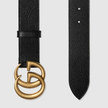 GUCCI Gg Marmont  Wide Belt - Black image 0