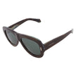 SALVATORE FERRAGAMO Green Oval Ladies Sunglasses (Arriving In Delhi) image 3