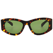 SALVATORE FERRAGAMO Green Navigator Ladies Sunglasses image 0