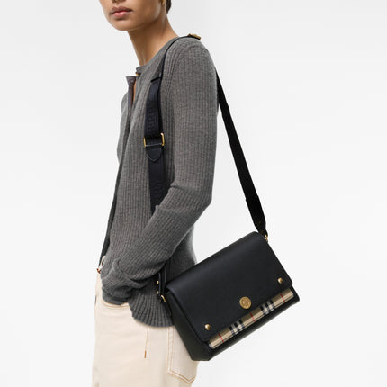 BURBERRY Note Bag Black