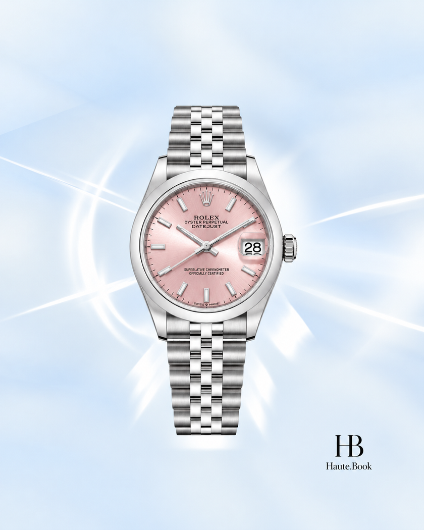 [Brand New] Rolex Datejust Pink Stainless Steel 278240PSJ 31 mm