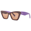 SALVATORE FERRAGAMO Salvatore Pink Cat Eye Ladies Sunglasses (Arriving In Delhi) image 2