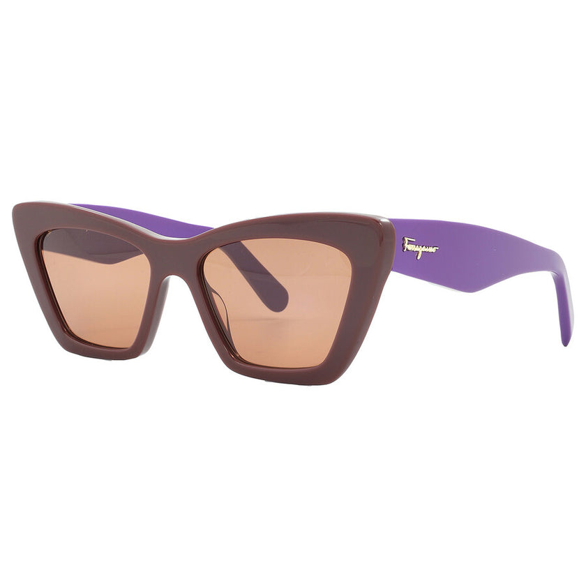 SALVATORE FERRAGAMO Salvatore Pink Cat Eye Ladies Sunglasses (Arriving In Delhi) image 2
