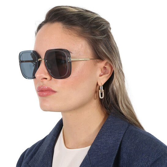 [AT DELHI] DIOR ULTRADIOR SU Blue Square Ladies Sunglasses CD40031U 10V 65 image 2
