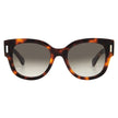SALVATORE FERRAGAMO Brown Gradient Oval Ladies Sunglasses (Arriving In Delhi) image 4