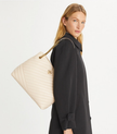 TORY BURCH  Kira Chevron Tote image 1