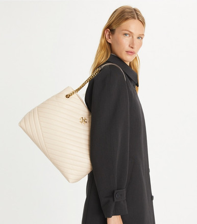 TORY BURCH  Kira Chevron Tote image 1