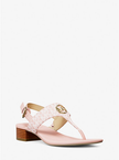 MICHAEL KORS  Hannah Signature Logo T-Strap Sandal - Powder Blush image 2