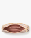 KATE SPADE  Madison Satin Sequin Convertible Crossbody - Rose Smoke image 2