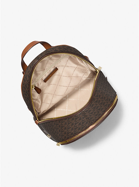 MICHAEL KORS  Rhea Medium Signature Logo Backpack image 4
