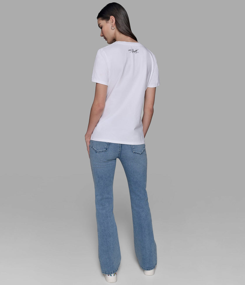 KARL LAGERFELD Choupette Vespa Tee (Arriving In Delhi) image 1