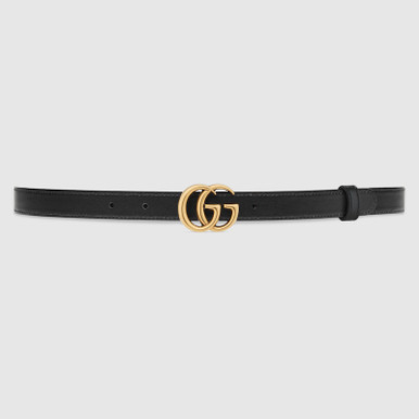 GUCCI Gg Marmont Reversible Thin Belt image 3