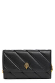 KURT GEIGER Soho Leather Wallet on Chain