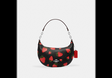 Payton Hobo With Wild Strawberry Print image 2