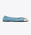 TORY BURCH Claire Cap-toe Ballet Jeans / Blanc image 0