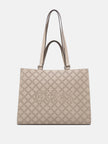 Guess Forber Perforated Logo Carryall - Beige image 0