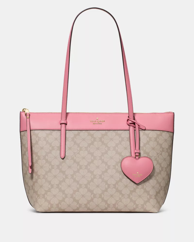 [AT DELHI] KATE SPADE All Day Spade Flower Tote Bag With Charm image 0