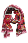 KATE SPADE holiday rooftops oblong scarf image 3