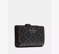 KATE SPADE Spade Flower Medium Bifold Wallet - Black image 1
