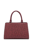 Guess Lacy Logo Satchel - Red image 2