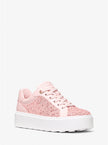 MICHAEL KORS Romey Embellished Platform Sneaker - Powder Blush image 0
