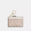 COACH Mini Skinny Id Case In Signature Canvas image 1