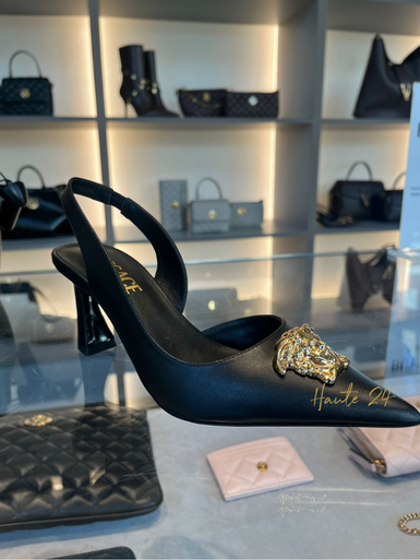 VERSACE Sling Back Women‘s Pump Shoes image 0