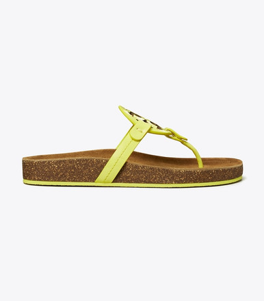 TORY BURCH Miller Cloud Sandal - Blazing Yellow image 1