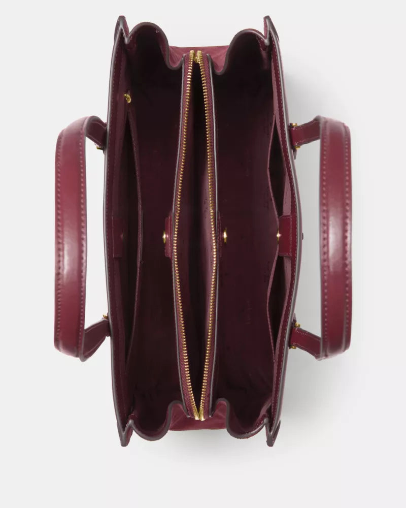 KATE SPADE Madison Suede Large Laptop Tote - Dark Merlot image 2